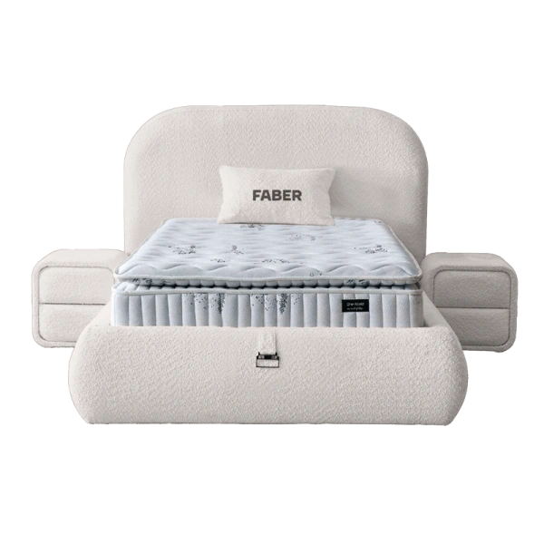 Тапицирано легло с матрак FABER 100 х 200 - Изглед 2