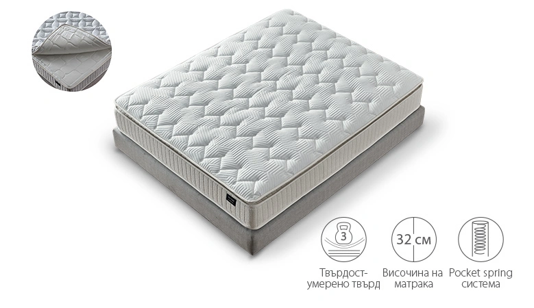 Тапицирана спалня с матрак MINI MOONLIGHT