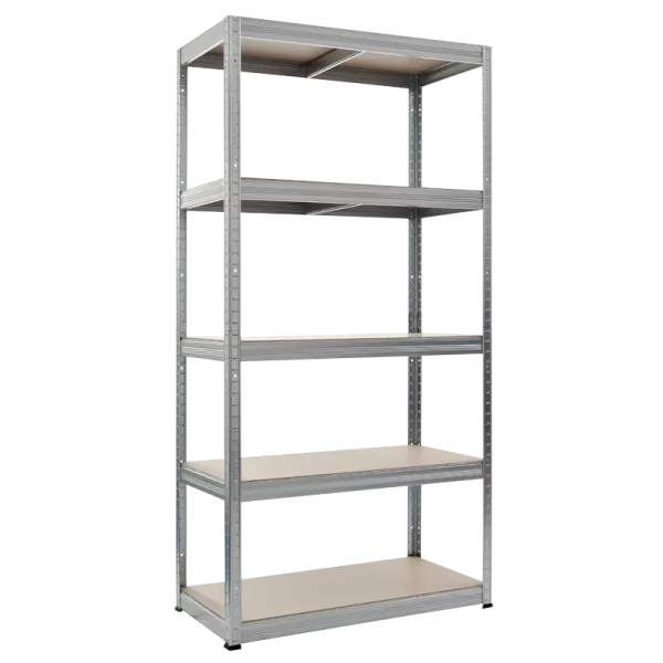 Метален стелаж STAR 180x90x45 см, до 350 на рафт - цинк
