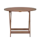 Сгъваема дървена градинска маса ELIAS
