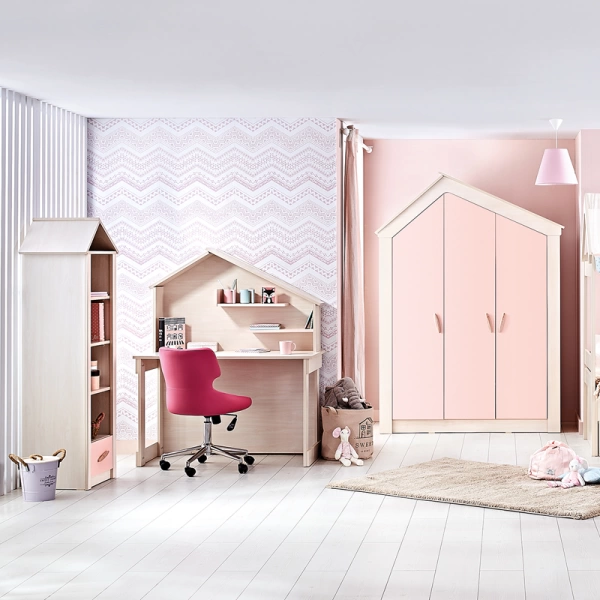 Трикрилен гардероб PINK HOUSE 