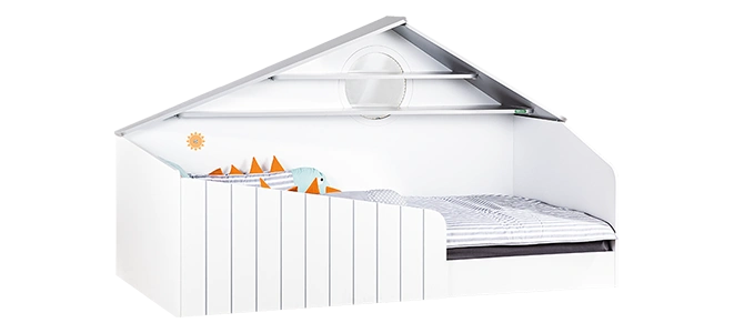 Детско легло къща Монтесори BIRD HOUSE 100 х 200