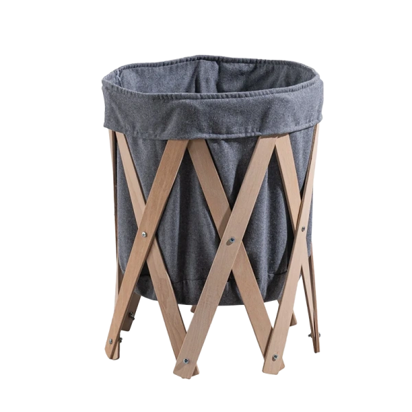 Кош за играчки WOODBA - сив
