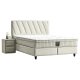 Тапицирана спалня с матрак SIESTA 140 x 200 - крем 01