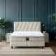 Тапицирана спалня с матрак SIESTA 140 x 200 - крем 01