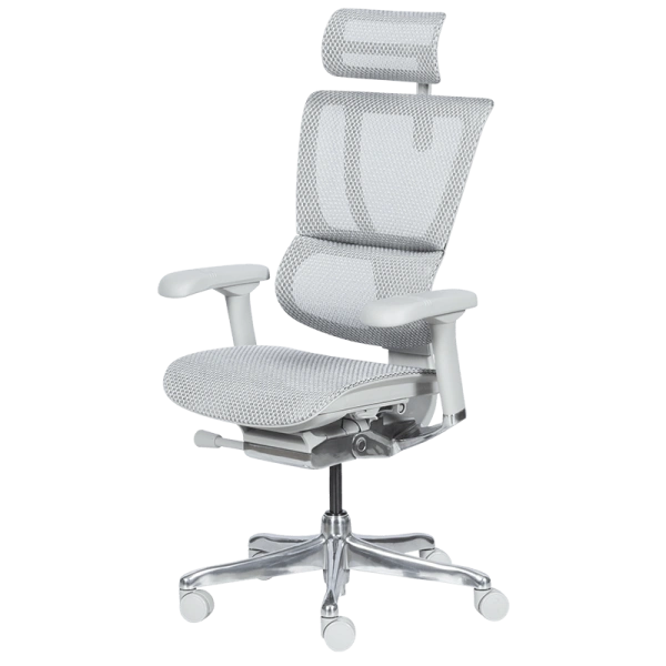 Ергономичен стол ERGOHUMAN IOO ELITE 2 - сива рамка - сив