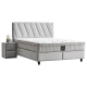 Тапицирана спалня с матрак SIESTA 160 x 200 - светлосив 21
