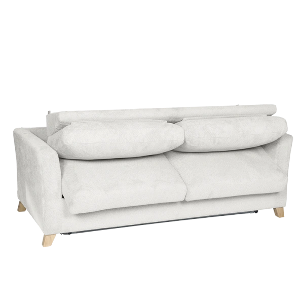 Разтегателен диван - двойка FIZI  - крем Е25