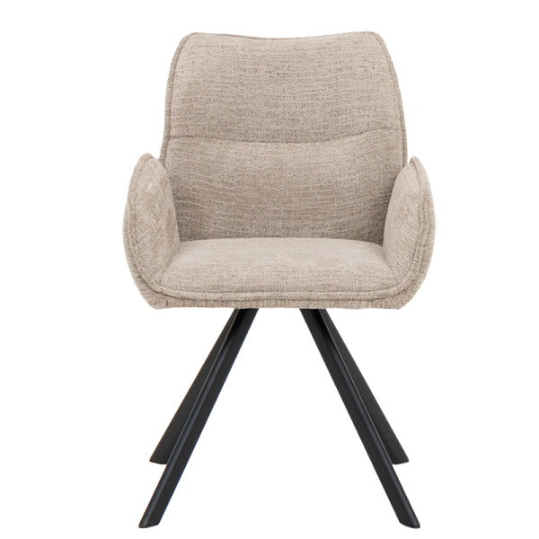 Трапезен стол ULSAN - бежов L64