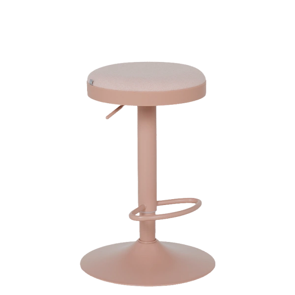 Бар стол BARACO - розов