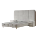 Тапицирана спалня с матрак MONACO 180 x 200 - мистичен пясък 28