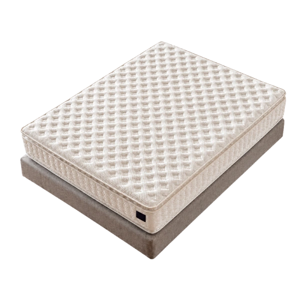 Тапицирана спалня с матрак DIMMAX 160 х 200 - крем 03