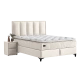 Тапицирана спалня с матрак HERMES 160 x 200 - слонова кост AN