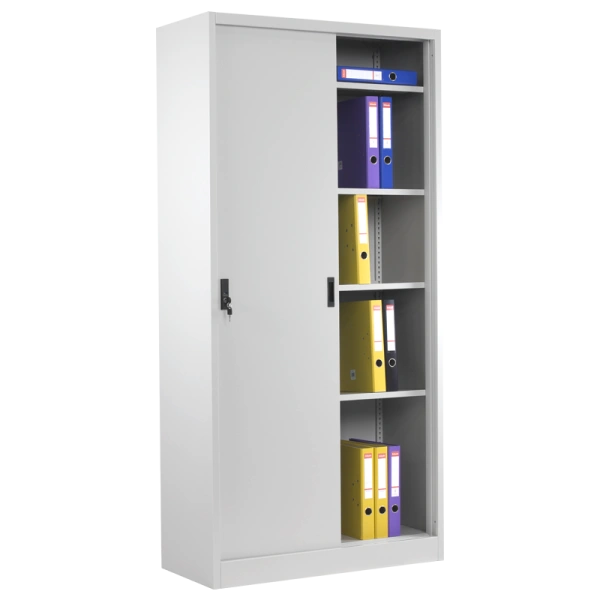 Метален шкаф Carmen CR-1266 K - сив