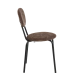 Трапезен стол DINE - тъмнокафяв M45