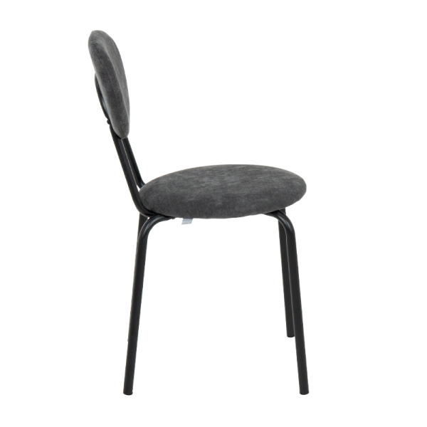 Трапезен стол DINE - тъмносив M18